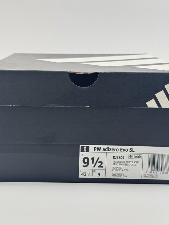 Adidas Adizero Evo SL x Pharrell \'Preloved Brown\' KJ8809 size 9.5 main image 7